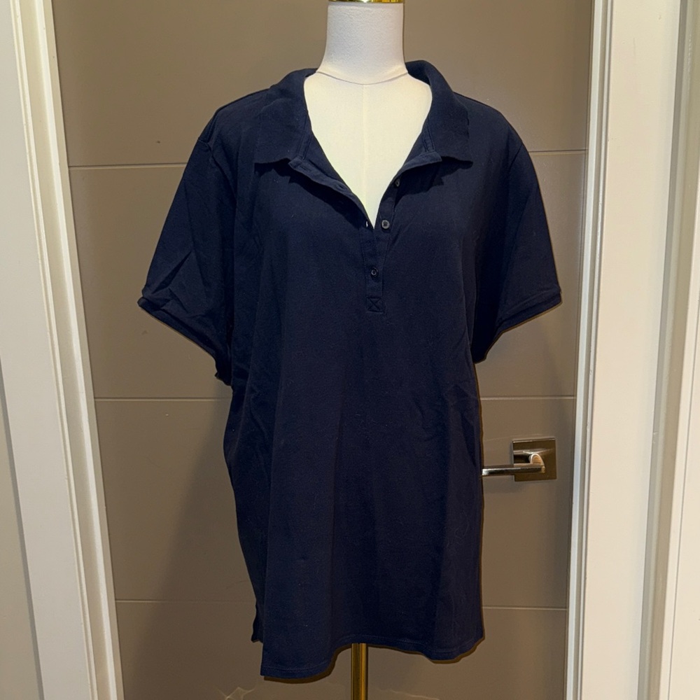 Old Navy - Navy Blue Polo Short Sleeve